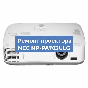 Замена проектора NEC NP-PA703ULG в Челябинске